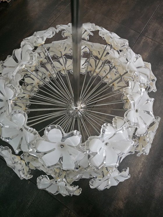 Image 1 of Unique Vintage Sputnik 70s ceiling lamp