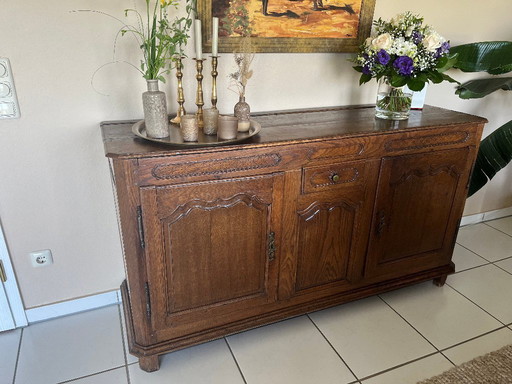 Antique sideboard (Dressoir) in oak from France - ca. 1775
