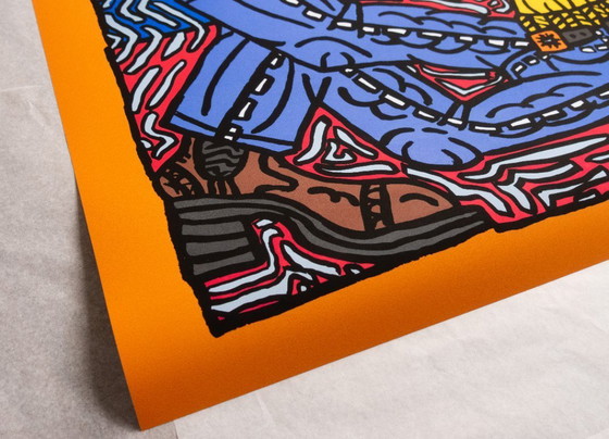 Image 1 of Montreux Jazz Festival 1992 – Robert Combas – Poster 70 × 100 cm