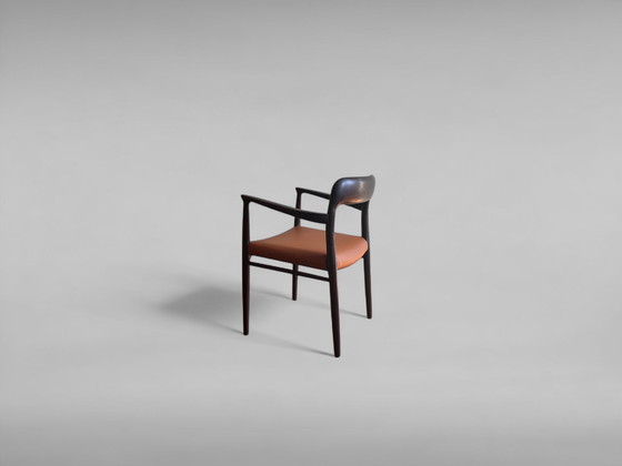 Image 1 of Poltrone danesi modello 56 di Niels O. Møller, set di 4 pezzi