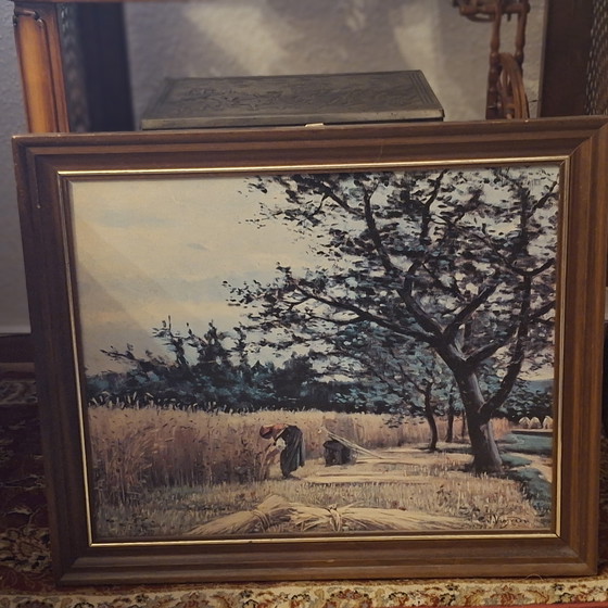 Image 1 of Rare artwork on wood