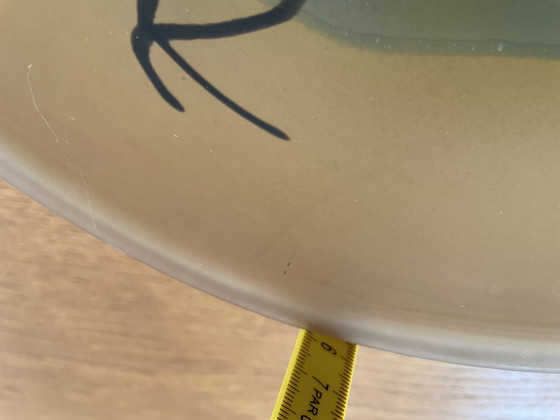 Image 1 of Large Mihai Topescu glass paste bowl