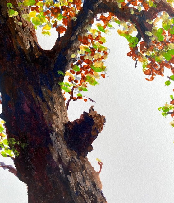 Green Fighting Brown – Schilderijen & Tekeningen, Paper (photo 5 of 7)