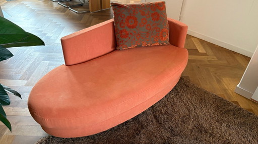 Sofá de dos plazas Rolf Benz 4500 Naranja