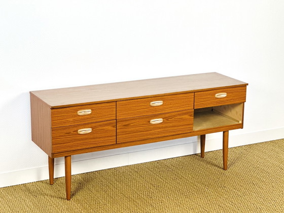 Image 1 of Vintage Scandinavian teak sideboard 1960