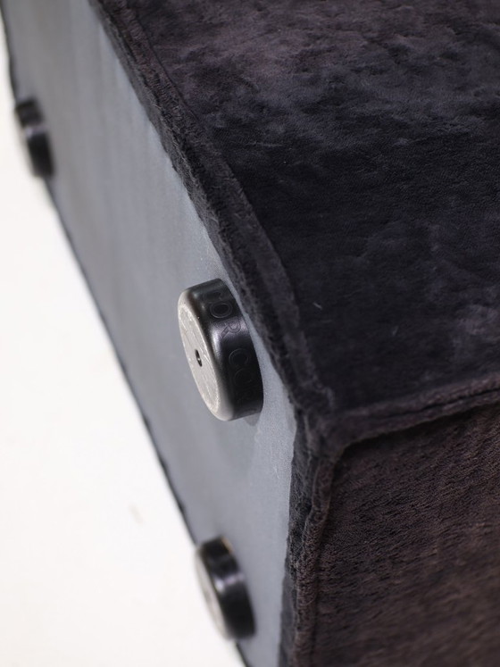 Image 1 of COR Trio modular sofa landscape sofa purple brown 1970s