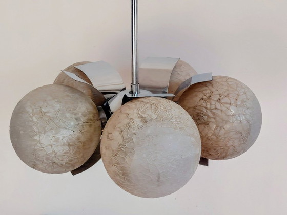 Image 1 of plafonnier futuriste Spoutnik de l'ère spatiale