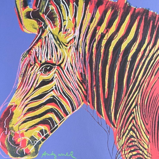 Litografía "Authentic Cmoa" del Museo de Arte Carnegie de 1986, basada en Andy Warhol