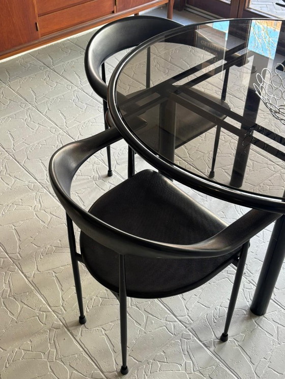 Image 1 of 2x sedie P40 di Giancarlo Vegni e Gianfranco Gualtierotti