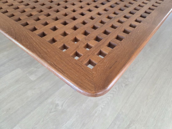 Teak bloktafel 150x75 verstelbaar/opvouwbaar – Wood (photo 7 of 9)