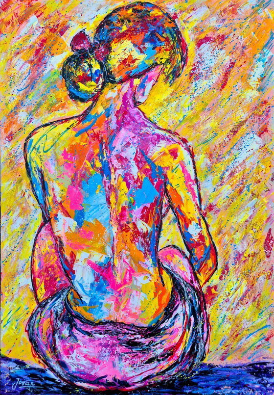 Image 1 of Jovan Srijemac (1962) - Abstract landscape