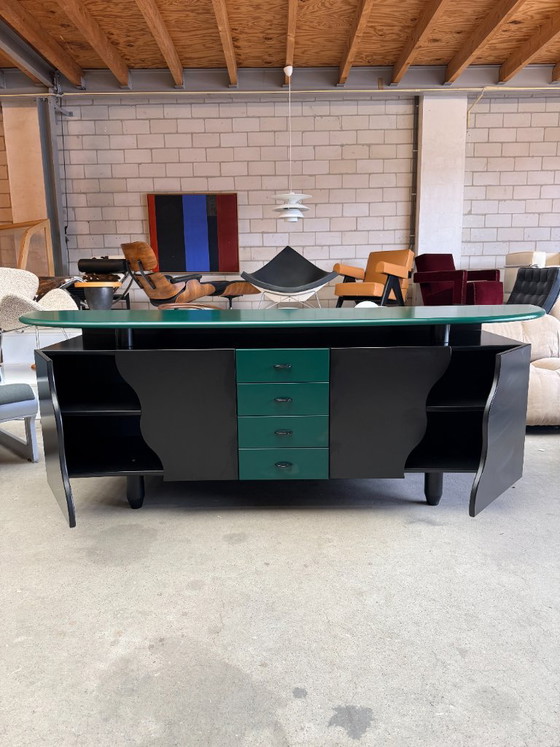Vintage postmodern sideboard in the style of Peter Maly – Wood (photo 4 of 15)