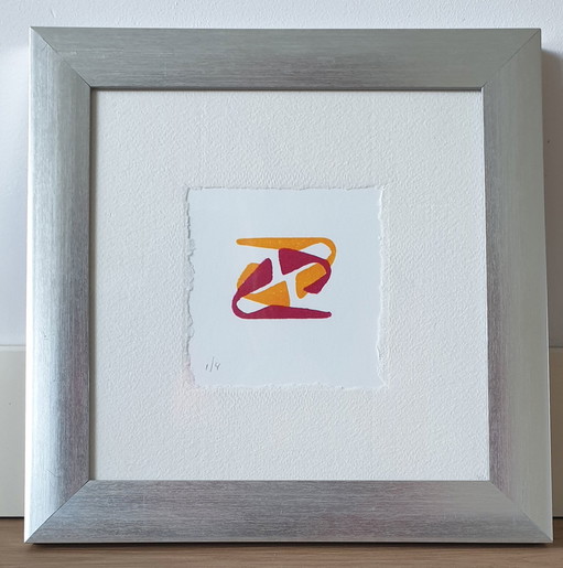 Theo Damsteegt – Gerahmter Original-Lithodruck