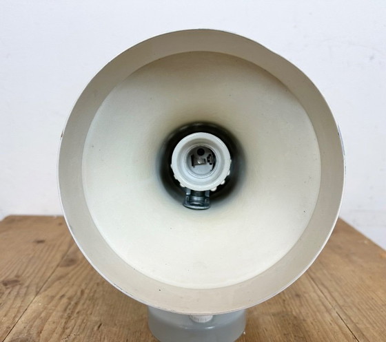 Image 1 of Vintage Grey Metal Wall Lamp by Josef Hurka for Napako, 1970s