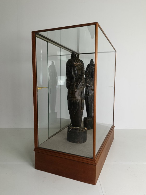 Image 1 of Vitrine de musée ancienne