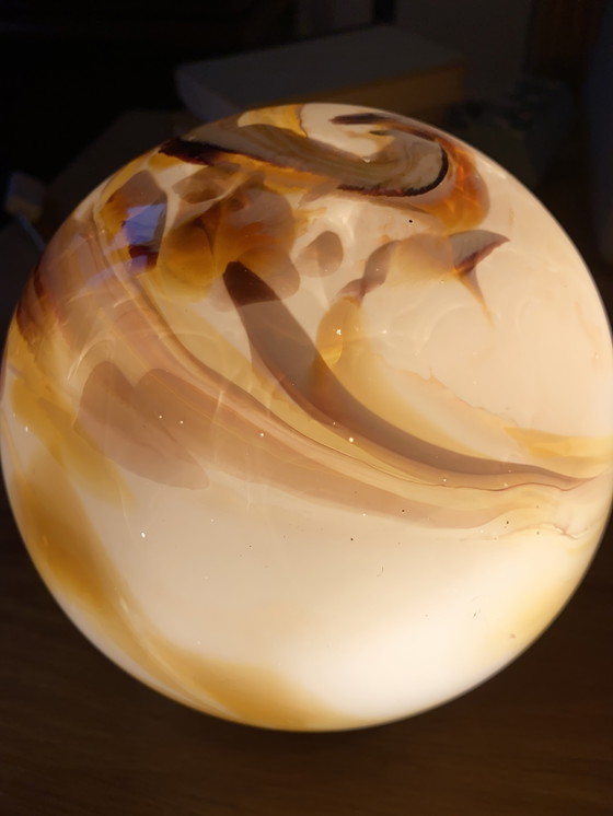 Image 1 of Murano Glas Kugellampe 70er Jahre