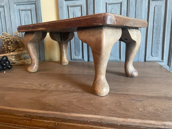 Image 1 of Footstool Bench Stool Side table French