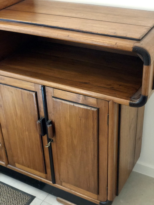 Sideboard Cupboard in Imitation Art Deco Style - Perfect Condition
