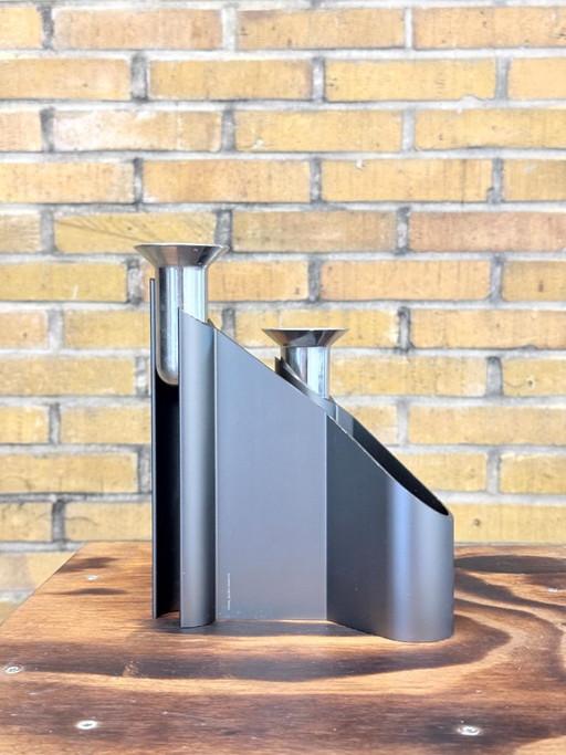 Georg Jensen Labyrinth Kerzenhalter – Lene Munthe – kandelaars en kaarsen, Aluminium (photo 2 of 10)