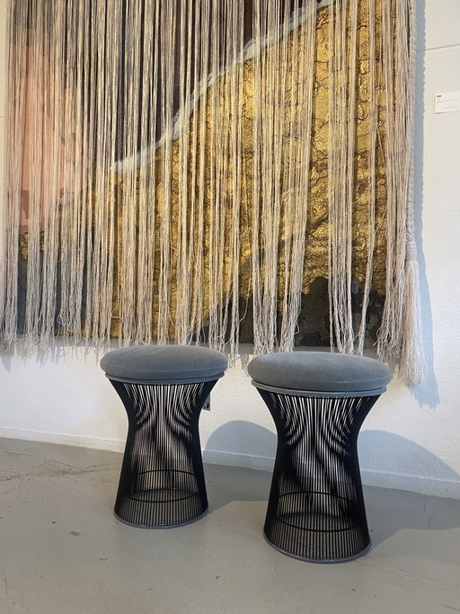 2 taburetes Platner de Knoll International