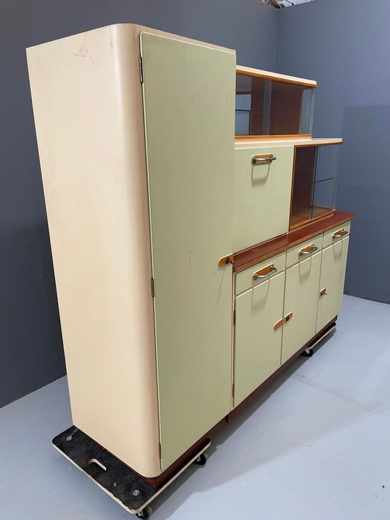 Image 1 of Mobile buffet cecoslovacco d'epoca di Tatra Nábytok - 1960 Mid-Century