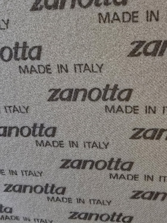 Image 1 of Zanotta Onda Set Zitgroep Bank Fauteuils Lederen Suite Jaren 70 80 Vintage