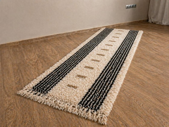 Image 1 of Alfombra de pasillo hecha a mano de 300 cm x 100 cm.