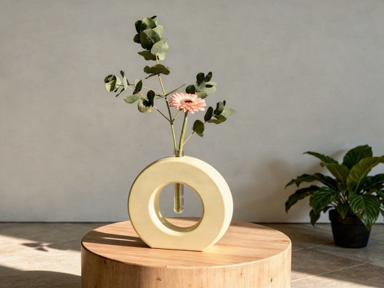 Image 1 of Modern 3D Printed Vase – Minimalist Nordic Home Decor
