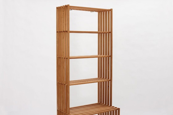 Bookcase Designed by Thorvald Lissau for Wiimberg, Denmark 1960’s. – Wood (photo 7 of 16)