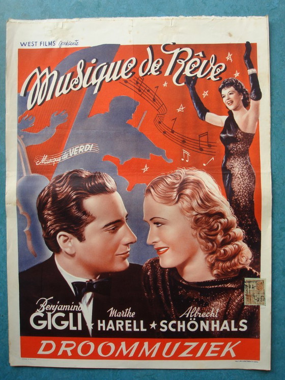 Image 1 of Partij originele filmposters uit de jaren 50-60