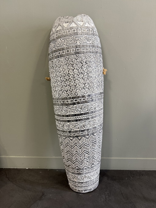 Orgineel wandschild uit India €50,-