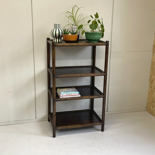 Vintage Manou Bamboe Schap Eenheid Rotan