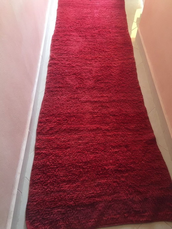 Image 1 of Handgeknüpfter Berberteppich – im Bohème-Stil, 300 cm x 90 cm