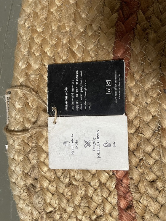 Tappeto rotondo in juta proveniente dall'India € 40.- – Return to Sender, Tappeti, Textile, Other (photo 6 of 6)