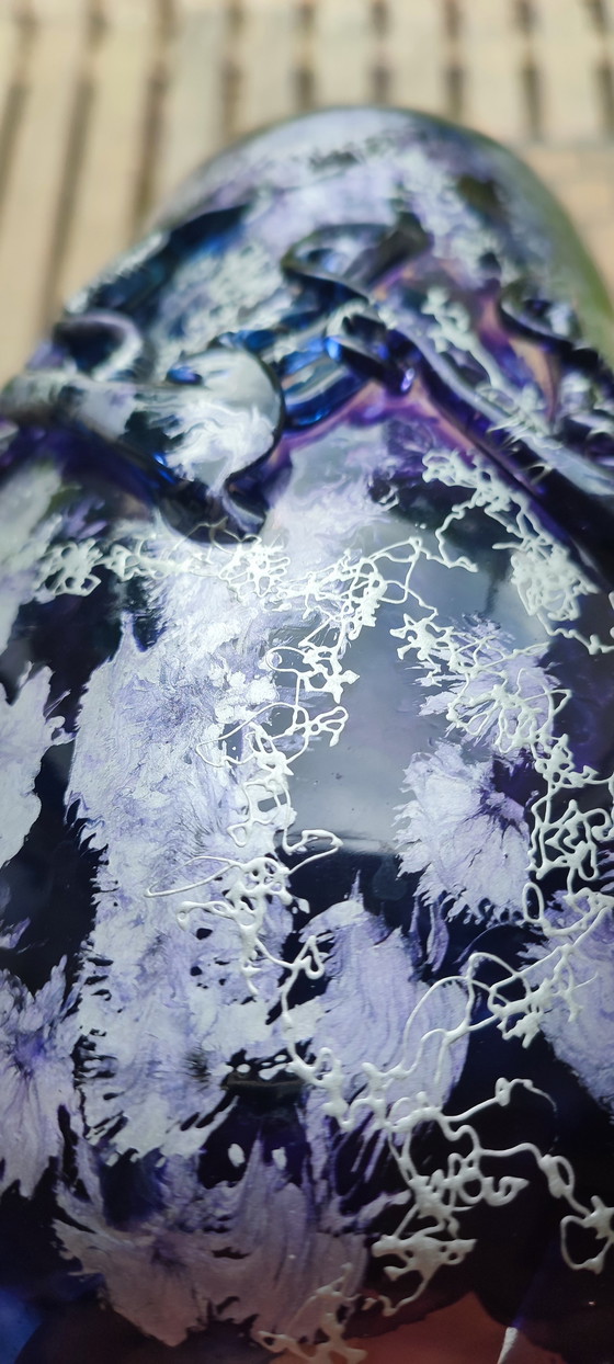 Image 1 of Grand vase vintage verre italien