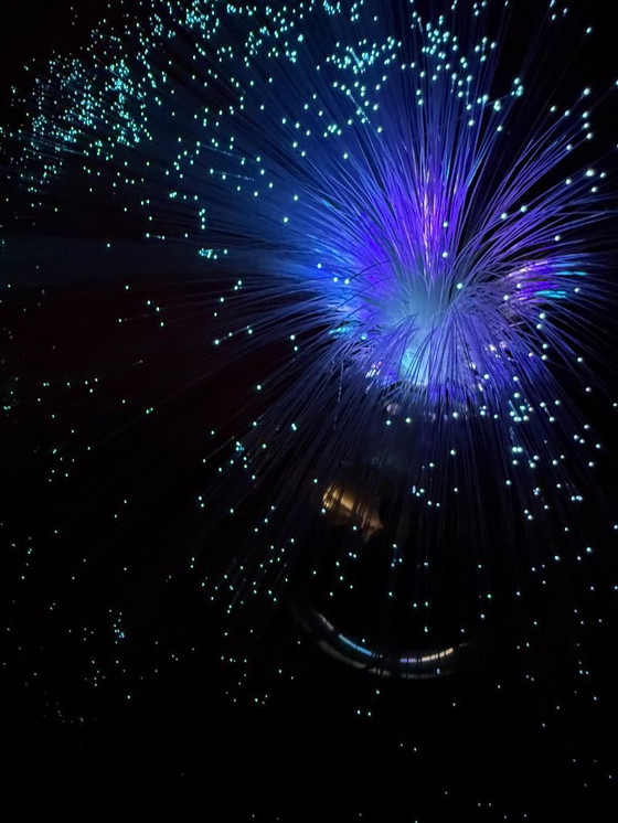 Image 1 of Vintage space age fiber optic lamp  50 cm breed 