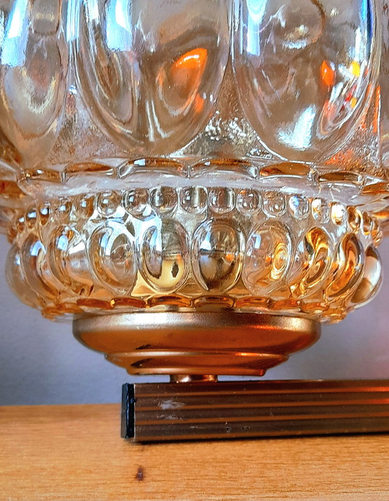 Image 1 of Paire d appliques bulles Helena Tynell 70s 