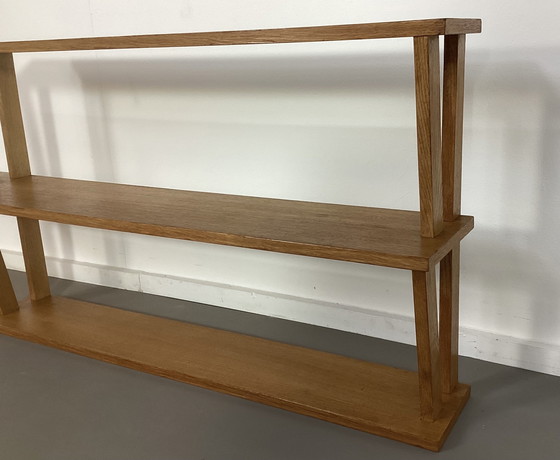 Image 1 of Fifties sixties wandrek vintage rek voor aan de muur