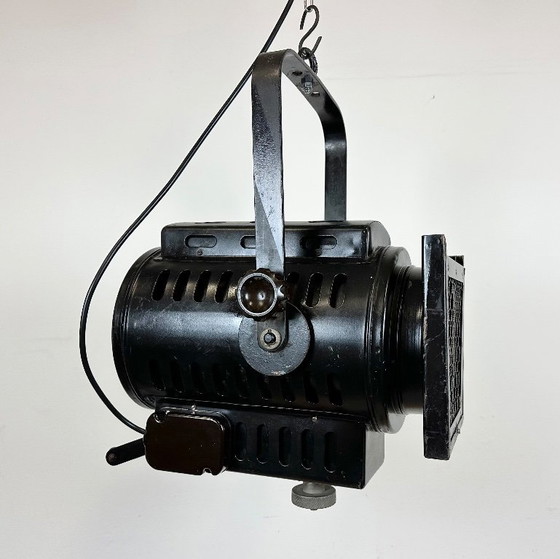 Image 1 of Vintage zwarte theaterspot, jaren 60