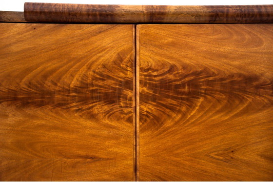 Image 1 of Chest of drawers - bar in Art Deco style, Poland, 1950s. 