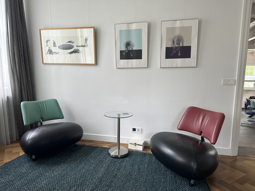 2x Leolux Pallone Armchair