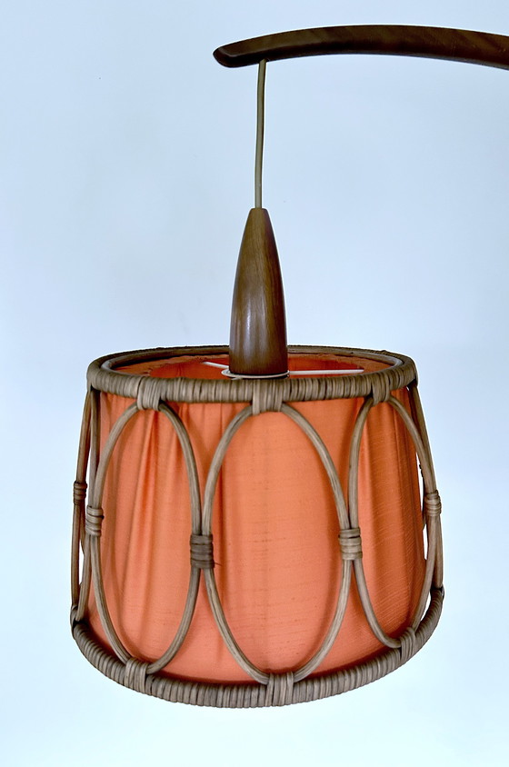 Image 1 of Grote Vintage Deense Wandlamp