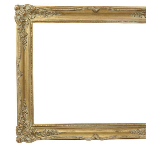 Cornice dorata in stile barocco 70x60cm