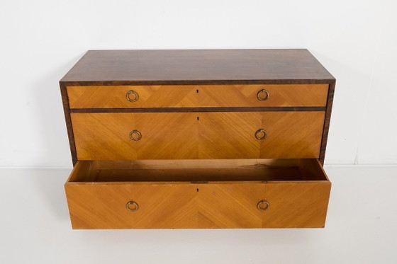 Image 1 of Commode Art déco scandinave d'Axel Larsson pour Bodafors, Suède des années 1930