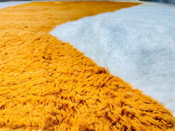 Tapis en laine pure création artisanale traditionnelle taille 2/3 m – Alessi, Wool (photo 7 of 8)