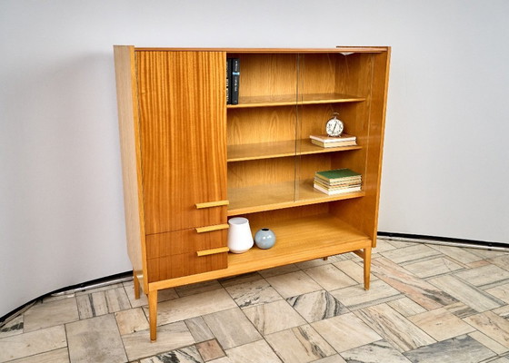 Image 1 of Vintage Display Cabinet by František Mezulánik for Up Závody, 1970s, Czechoslovakia