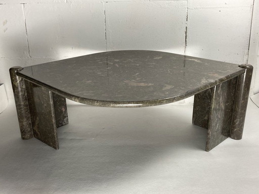 Italian marble drop coffee table