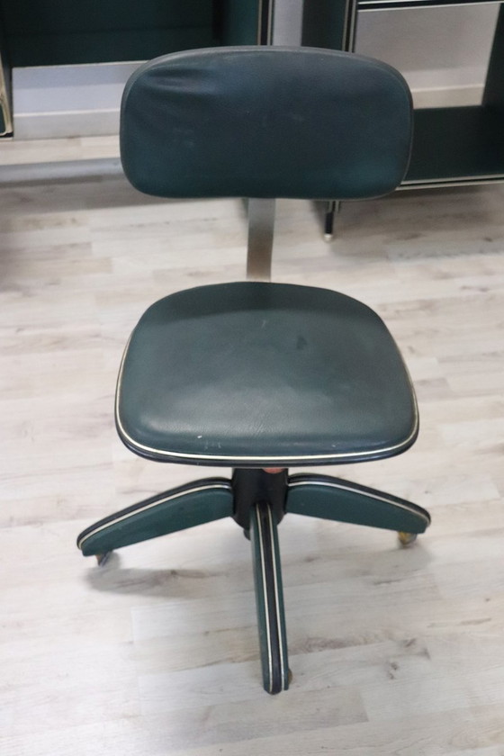 Image 1 of Umberto Mascagni Set Office Desk + Chair (2)