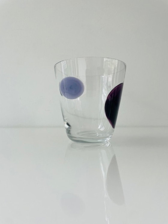 Image 1 of IKEA Fabulös glass set of 4 colored design