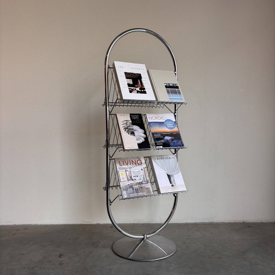 Image 1 of Vintage Magazine Rack Verner Panton